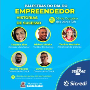 9 de outubro  AGENDA SEBRAE